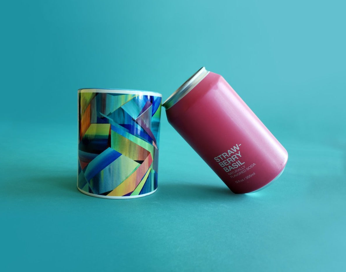 Zig Zag Bi-Color  Mug