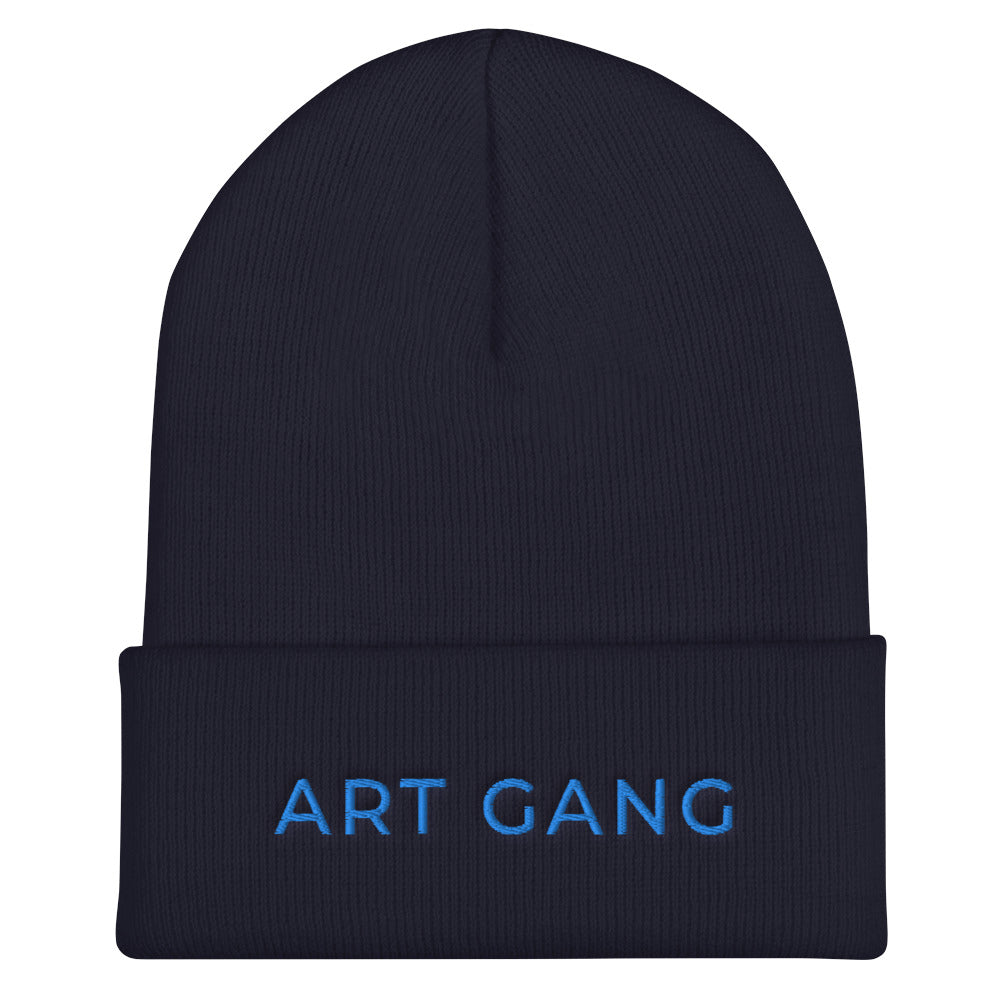 Art Gang Navy Blue Beanie 