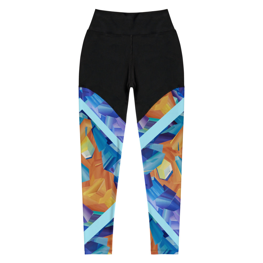 Violette High Compression Sports Leggings